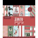 Crafter's Companion 6" x 6" Paper Pad - Santa Paws [CC-SP-PAD6]
