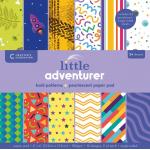Crafter's Companion 6" x 6" Pearl Paper Pad - Little Adventurer Bold Patterns [CC-PAD6-BOPA]