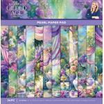 Crafter's Companion 6" x 6" Pearl Paper Pad - The Gilded Age [SS-TGA-PAD6]