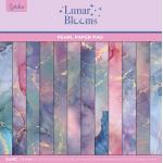 Crafter's Companion 8" x 8" Pearl Paper Pad - Nature's Garden Lunar Blooms [NG-LB-MRPAD8]