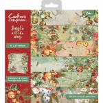 Crafter's Companion 8" x 8" Vellum Pad - Jingle All The Way [JATW-VELPAD8]