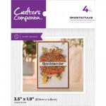Crafter's Companion Stamp & Die Set - Spooktacular