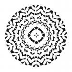 The Crafter's Workshop 6" x 6" Template - Boxwood Print [TCW903s]