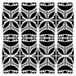 The Crafter's Workshop 6" x 6" Template - Deco Stripes [TCW989s]