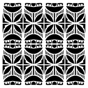 The Crafter's Workshop 6" x 6" Template - Deco Stripes [TCW989s]