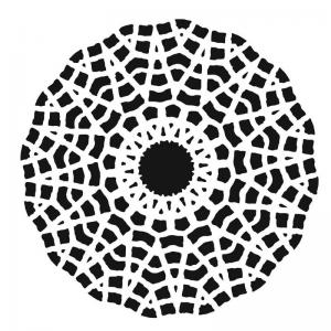 The Crafter's Workshop 6" x 6" Template - Faceted Star [TCW906s]