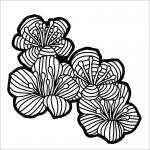 The Crafter's Workshop 6" x 6" Template - Hawthorn Flowers [TCW981s]