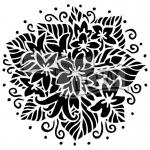 The Crafter's Workshop 6" x 6" Template - Jasmine Spray [TCW822s]