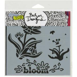 The Crafter's Workshop 6" x 6" Template - Layered Bloom [TCW760s]