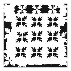 The Crafter's Workshop 6" x 6" Template - Pine Needle Print [TCW875s]