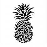 The Crafter's Workshop 6" x 6" Template - Pineapple [TCW848s]