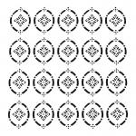 The Crafter's Workshop 6" x 6" Template - Pointelle [TCW907s]