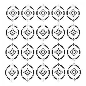 The Crafter's Workshop 6" x 6" Template - Pointelle [TCW907s]