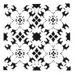 The Crafter's Workshop 6" x 6" Template - Poppy Grid [TCW874s]
