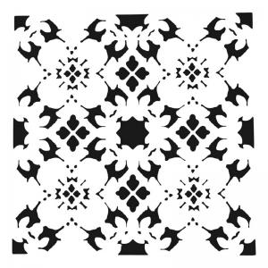The Crafter's Workshop 6" x 6" Template - Poppy Grid [TCW874s]