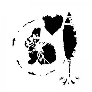 The Crafter's Workshop 6" x 6" Template - Spring Silhouette [TCW850s]