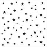 The Crafter's Workshop 6" x 6" Template - Starry Stars [TCW1051s]