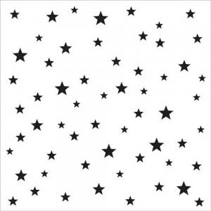 The Crafter's Workshop 6" x 6" Template - Starry Stars [TCW1051s]