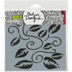 The Crafter's Workshop 6" x 6" Template - Tangled Vine [TCW759s]