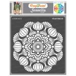 CrafTreat 6" x 6" Stencil - Mandala 3 [CTS337]
