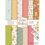 CrafTreat 6" x 8" Paper Pad - Live Today [CTPP6810]