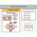 CrafTreat Scrapbook Blanks - Expanding Folio - White [CAB032]