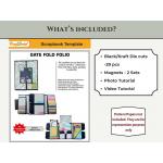 CrafTreat Scrapbook Blanks - Gate Fold Folio - Kraft [CAB018]