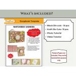 CrafTreat Scrapbook Blanks - Matchbox Camera - Black & Kraft [CAB009]