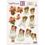 Creatief Art 3D Die Cut Sheet - Blush & Kisses 3 [CM-003]