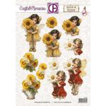 Creatief Art 3D Die Cut Sheet - Blush & Kisses 4 [CM-004]