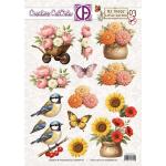 Creatief Art 3D Die Cut Sheet - My Happy Little Garden 03 [CCO-035]