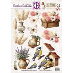 Creatief Art 3D Die Cut Sheet - My Happy Little Garden 04 [CCO-036]