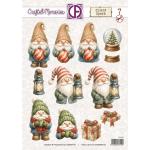 Creatief Art 3D Die Cut Sheet - Silent Spark 7 [CM-007]