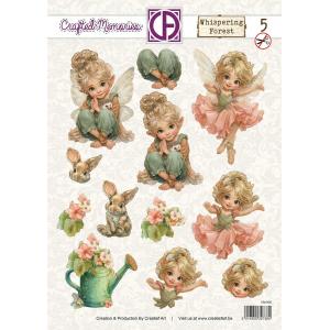 Creatief Art 3D Die Cut Sheet - Whispering Forest 5 [CM-005]