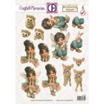 Creatief Art 3D Die Cut Sheet - Whispering Forest 6 [CM-006]