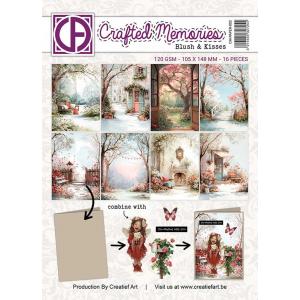 Creatief Art A6 Paper Pad - Blush & Kisses [CM-PAPER-002]