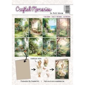 Creatief Art A6 Paper Pad - In Full Bloom [CM-PAPER-001]