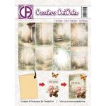 Creatief Art A6 Paper Pad - My Happy Little Garden [CCOA-PLUS-001]