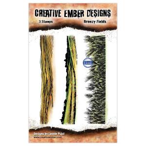 Creative Ember Designs Clear Stamp Set - Breezy Fields [CEDTP016]