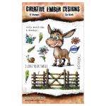Creative Ember Designs Clear Stamp Set - Go Kick [CEDTP014]