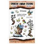 Creative Ember Designs Clear Stamp Set - Slow Down [CEDTP012]