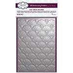 Creative Expressions 3D Embossing Folder - Art Deco Arches [EF3D-077]