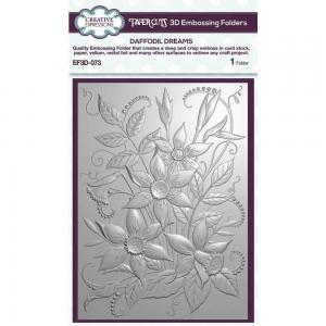 Creative Expressions 3D Embossing Folder - Daffodil Dreams [EF3D-073]
