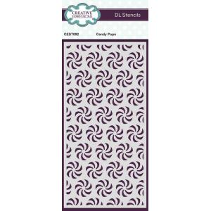 Creative Expressions 4" x 8" Stencil - Candy Pops [CEST092]
