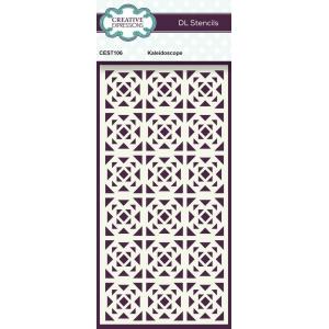 Creative Expressions 4" x 8" Stencil - Kaleidoscope [CEST106]