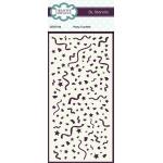 Creative Expressions 4" x 8" Stencil - Party Confetti [CEST104]