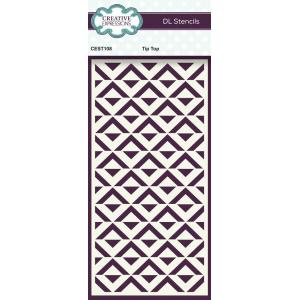 Creative Expressions 4" x 8" Stencil - Tip Toe [CEST108]