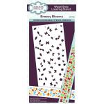 Creative Expressions 4" x 8" Washi Strip Layering Stencil - Breezy Blooms [CEST112]
