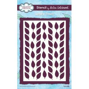 Creative Expressions 6" x 8" Stencil - Leafy Trails [CEST088]