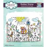 Creative Expressions / Bonnita Moaby Rubber Stamp - Hanging Out [CER031]